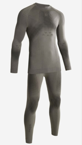 Термобельё V-MOTION Base мужской серебристый в Владимире