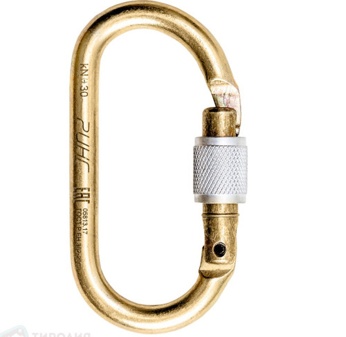  Карабин Ринг сталь овал (keylock) 3000 (3шт) в Владимире  