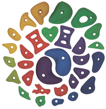  Комплект зацепок скалолазных Венто (50шт) в Владимире  