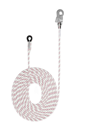  Гибкая анкерная линия АнкерЛайн 12 с карабином Стальной монтажный малый 20м Венто в Владимире  