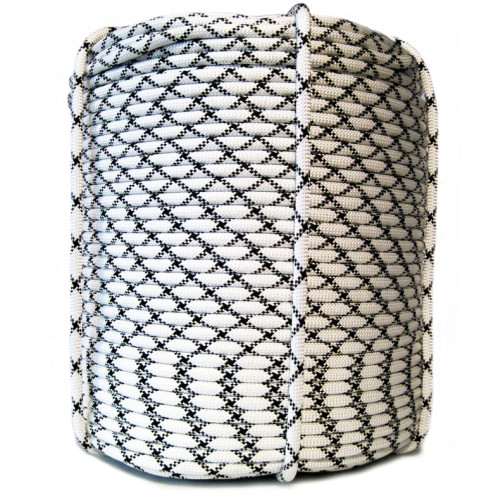  Веревка Шнур статика д.10 мм.48 пр.аб белый в Владимире  