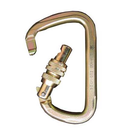  Карабин Вертикаль Люкс сталь трапеция с муфтой (keylock) в Владимире  