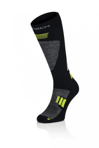 Купить Носки Brubeck Ski Forse черно-зеленый в Владимире