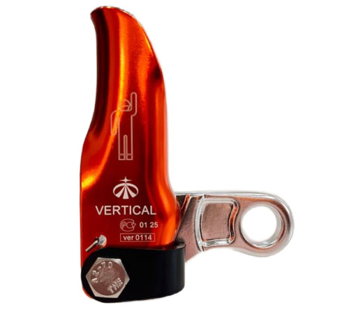  Зажим Вертикаль для двойной веревки оранжевый в Владимире  