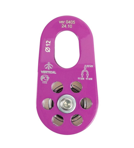  Блок-ролик Вертикаль дюраль с подшипником в Владимире  