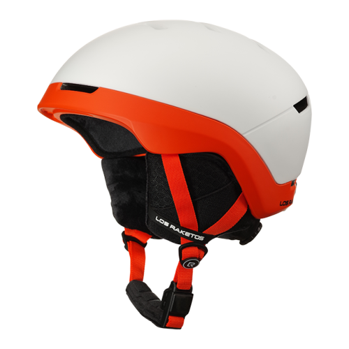 Шлем Los Raketos Flood White-Orange