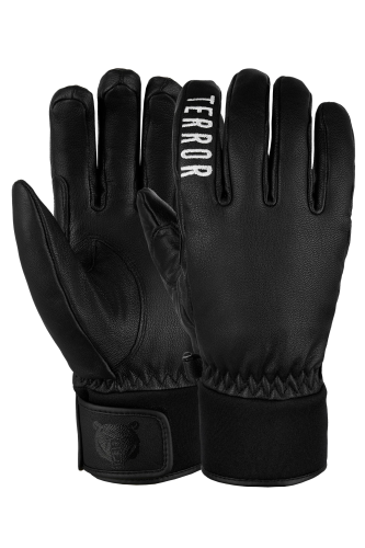 Перчатки Terror-Leather Gloves Black в Владимире