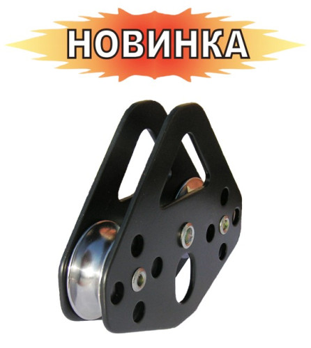  Блок-ролик Вертикаль ТАНДЕМ сталь с подшипником Sturdy в Владимире  