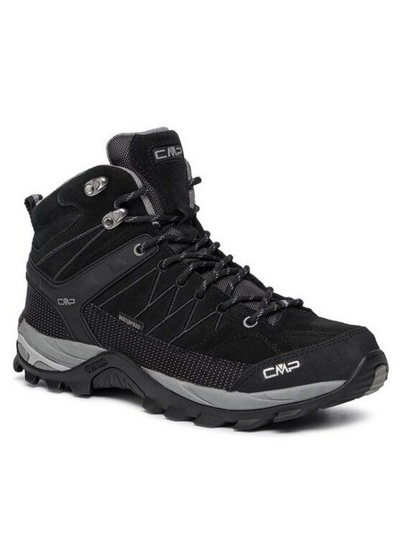 Купить полуботинки cmp rigel mid trekking shoe wp черный в Владимире