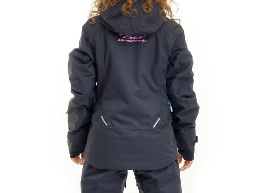 Куртка горнолыжная Dragonfly утепленная Gravity Premium Woman Black-Pink в Владимире
