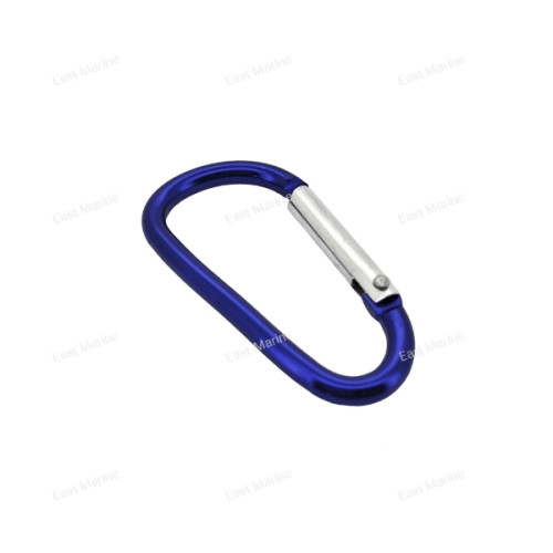 Карабин Следопыт 5см.алюминий синий