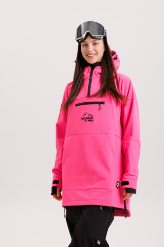 Анорак сноубордический MountainMan Barbie розовый неон в Владимире