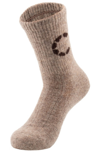 Купить Носки Следопыт Organic wool socks YAK,natural brown в Владимире
