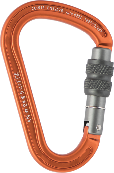  Карабин Венто Titanium с муфтой кейлок оранжевый в Владимире  