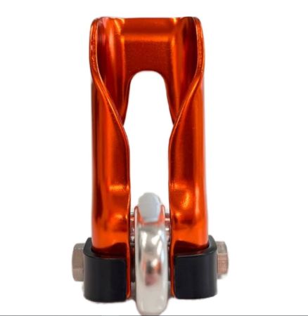  Зажим Вертикаль для двойной веревки оранжевый в Владимире  