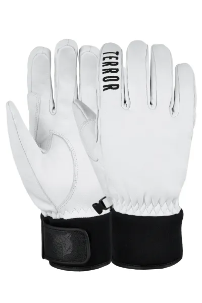 Перчатки Terror-Leather Gloves Black в Владимире