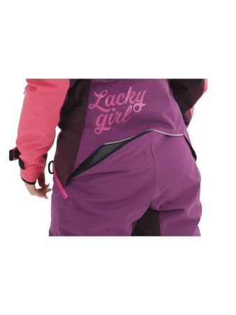 Комбинезон сноубордический Dragonfly Premium Woman Purple&Brown в Владимире
