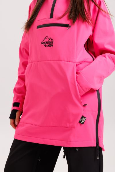 Анорак сноубордический MountainMan Barbie розовый неон в Владимире