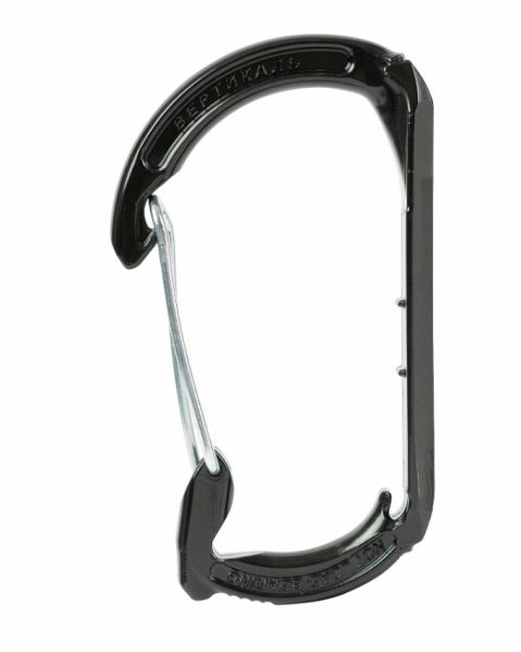  Карабин Вертикаль развесочный Краб черный в Владимире  