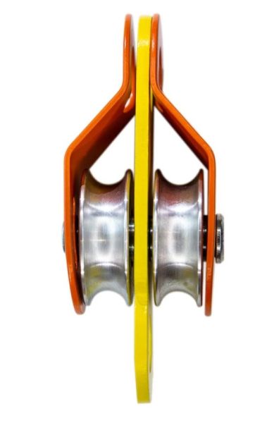  Блок-ролик Орион-Альп двойной сталь с подшипником в Владимире  