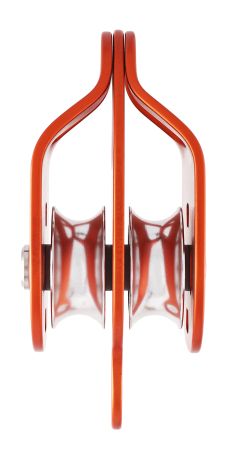  Блок-ролик двойной Double с подшипником дюраль Венто в Владимире  