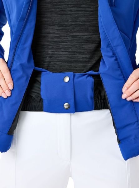 Куртка горнолыжная Poivre Blanc с иск.мехом W24-0802-WO/A синий в Владимире