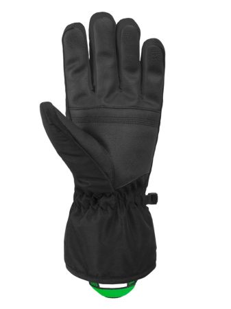 Перчатки Reusch Snow King Black/Neon Green в Владимире