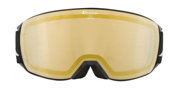 Купить маска alpina г/л nakiska q-lite black matt/q-lite gold s1 в Владимире