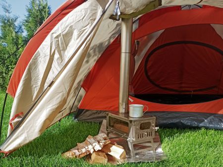 Печь туристическая Леший (без баллона)