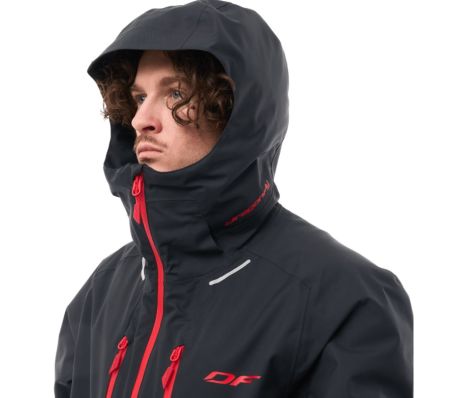 Куртка горнолыжная Dragonfly утепленная Gravity Man Black-Red в Владимире