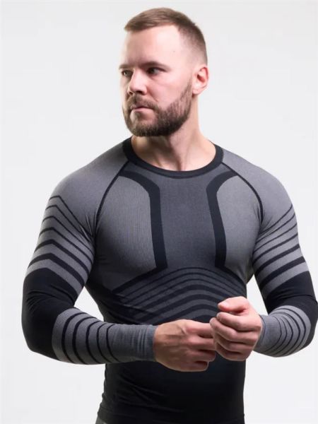 Комплект термобелья X-LINE (sport) мужской черный с серым NEW в Владимире