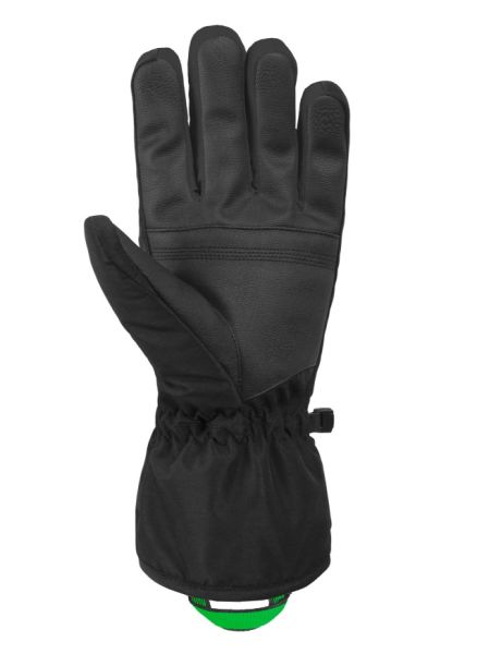 Перчатки Reusch Snow King Black/Neon Green в Владимире