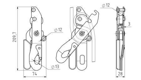  Стопор-десантер Вертикаль ver 0305 в Владимире  