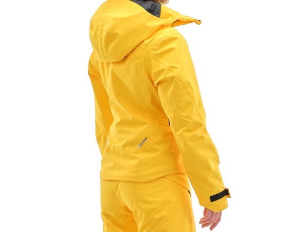 Куртка горнолыжная Dragonfly утепленная Gravity Premium Woman Yellow-Dark в Владимире