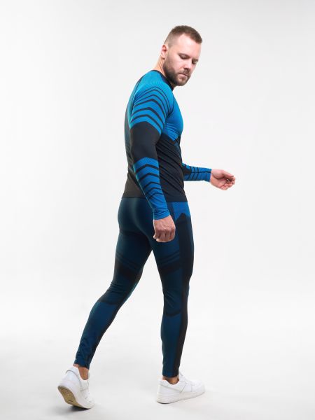 Комплект термобелья X-Line Sport мужской черный с синим NEW в Владимире