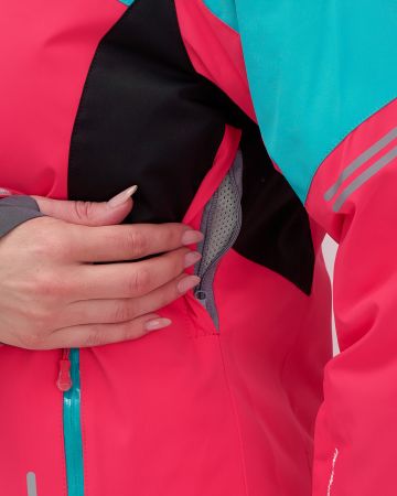 Костюм горнолыжный 02810М малиновый в Владимире