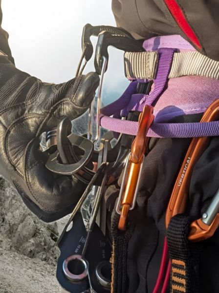  Карабин Вертикаль развесочный Краб розовый в Владимире  