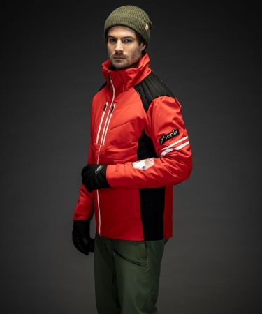 Куртка горнолыжная Phenix Traction с капюшоном RD в Владимире