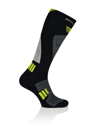 Купить Носки Brubeck Ski Forse черно-зеленый 