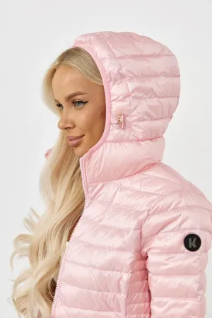 Куртка KATEN пуховая CARRIE,розовый