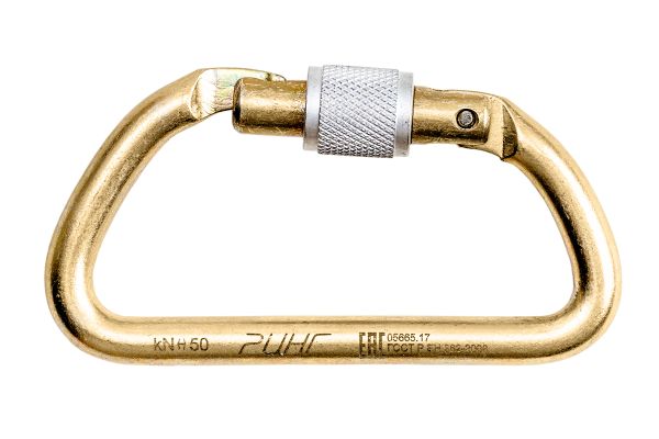  Карабин Ринг сталь трапеция (keylock) 5000 в Владимире  