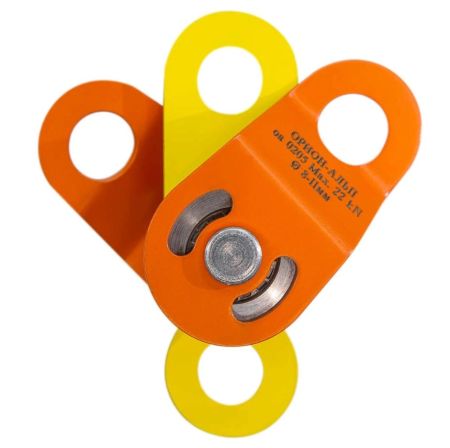  Блок-ролик Орион-Альп двойной сталь с подшипником в Владимире  