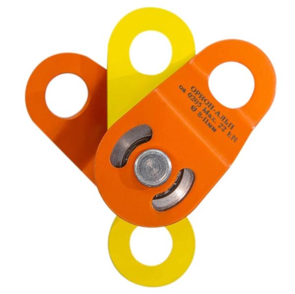  Блок-ролик Орион-Альп двойной сталь с подшипником в Владимире  