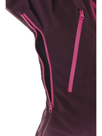 Комбинезон сноубордический Dragonfly Premium Woman Purple&Brown в Владимире