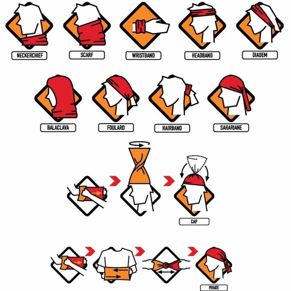 Бандана Buff Original Pow Ustir Multi