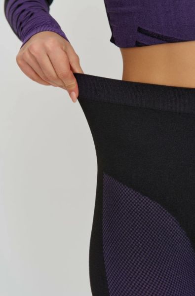 Комплект термобелья X-Line Sport женский черный с фиолетовым NEW в Владимире