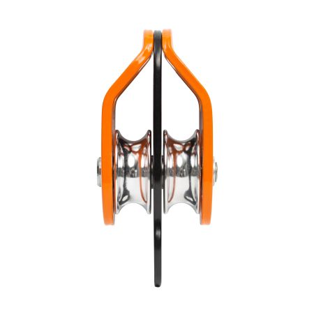  Блок-ролик Вертикаль двойной дюралевый с подшипником в Владимире  