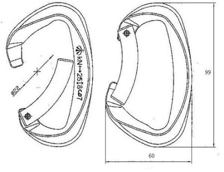  Карабин Вертикаль Скалолазный с гнутой защелкой (keylock) в Владимире  