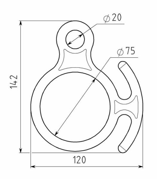  Спусковое устройство Вертикаль 8 рогатая сталь в Владимире  