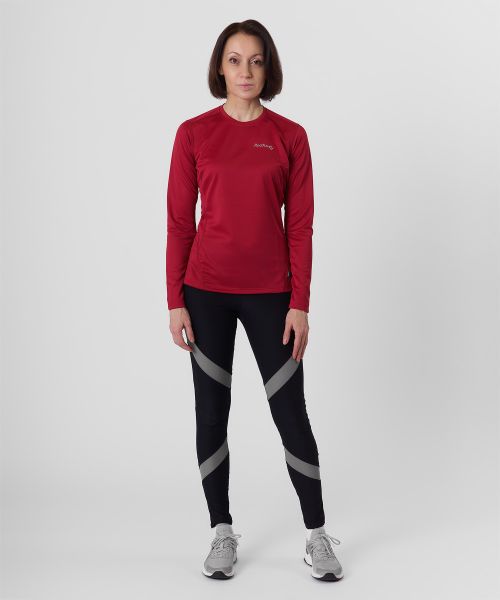Футболка Red Fox с длинным рукавом Workout W кораллово-розовый